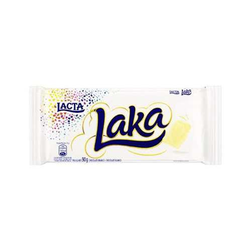 Imagem do produto Barra De Chocolate Branco Laka 90G