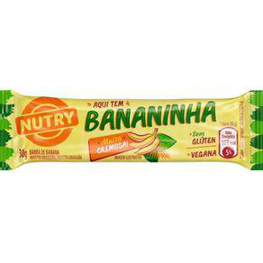 Barra De Fruta Nutry Banana Com Açúcar 30G