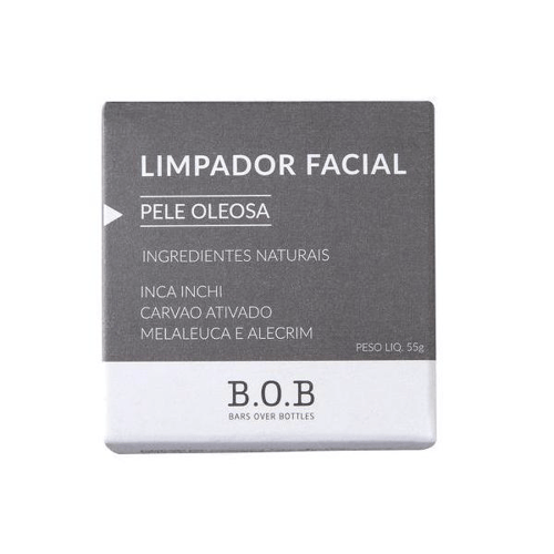 Imagem do produto Barra De Limpeza Facial B.o.b. Pele Oleosa Com 55G