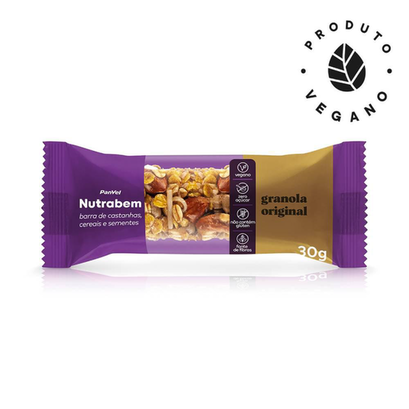 Imagem do produto Barra De Nuts Granola Original Panvel Nutrabem 30G