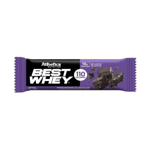 Barra De Proteína Best Whey Brownie De Chocolate 32G