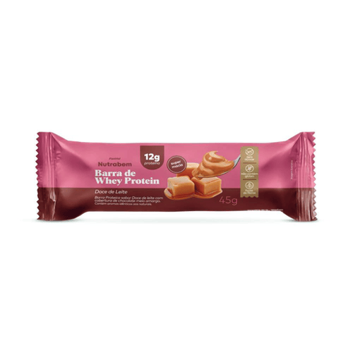 Imagem do produto Barra De Proteína Doce De Leite Panvel Nutrabem 45G Panvel Farmácias