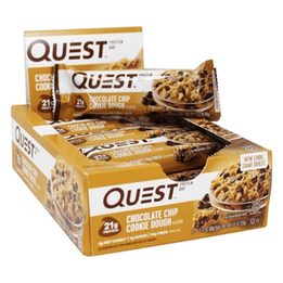 Imagem do produto Barra De Proteína Questbar Chocolate Chip Cookie Dough Com 60G