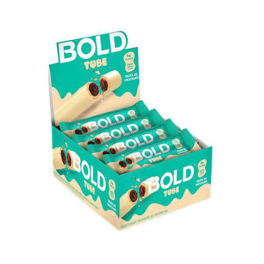 Imagem do produto Barra De Proteína Trufa Bold Tube Cx Com 12 Un De 30G