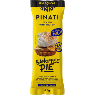 Barra Pinati Whey Bar 45Gr Banoffee Pie
