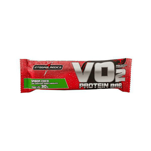 Barra Protéica E Energética Vo2 Protein Bar Sabor Coco Com 30G