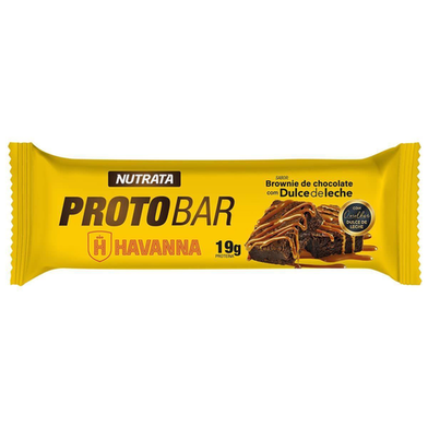 Imagem do produto Barra Protobar Whey 1 Unidade 70G Brownie Com Dulce De Leche Havanna Nutrata