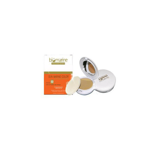 Imagem do produto Base Compacta Biomarine Sun Marine Oilfree Bege Fps50 12G