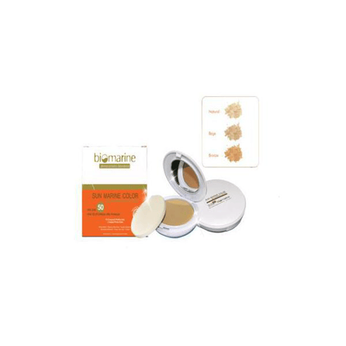 Imagem do produto Base Compacta Biomarine Sun Marine Oilfree Bronze Fps50 12G