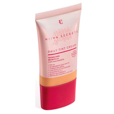Base Líquida Daily Tint Cream Niina Secrets Eudora 25Ml
