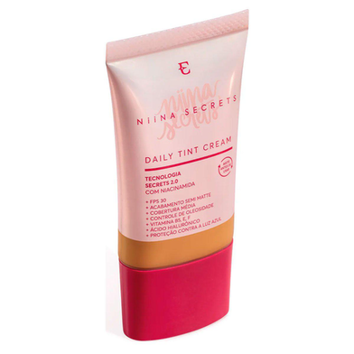 Base Líquida Daily Tint Cream Niina Secrets Eudora 25Ml