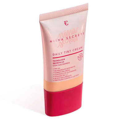 Base Líquida Daily Tint Cream Niina Secrets Eudora 25Ml