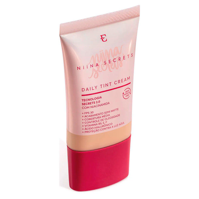 Base Líquida Daily Tint Cream Niina Secrets Eudora 25Ml