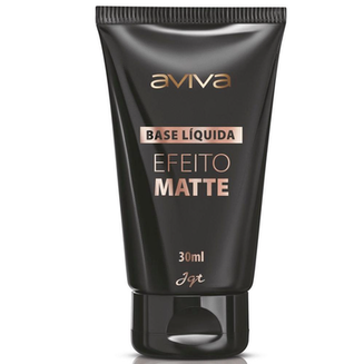 Imagem do produto Base Líquida Matte Aviva Escuro Jequiti 30 Ml
