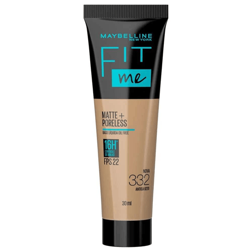 Imagem do produto Base Líquida Maybelline Ny Fit Me Matte Fps 22 Cor 332 30Ml Panvel Farmácias