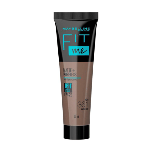 Base Líquida Maybelline Ny Fit Me Matte Fps 22 Cor 361 30Ml Panvel Farmácias