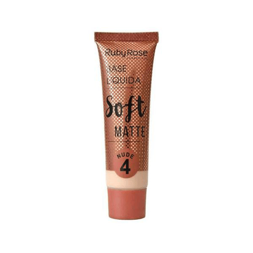 Imagem do produto Base Líquida Ruby Rose Soft Matte Nude 4 Hb 8050