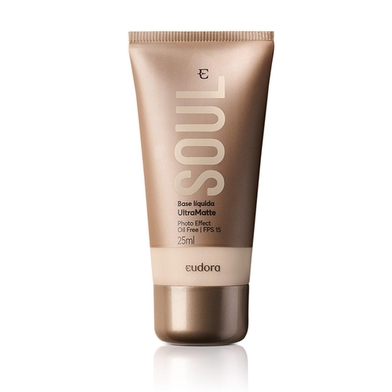 Imagem do produto Base Líquida Soul Ultra Matte Cor 00 25Ml Eudora