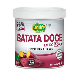 Imagem do produto Batata Doce Roxa Em Pó 100% Pura 400G Unilife