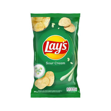 Imagem do produto Batata Lays Sour Cream Com 80G