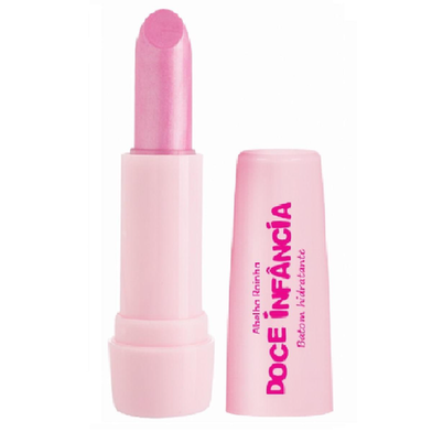 Imagem do produto Batom Hidratante Infantil Rosa Bebe Doce Infncia Abelha Rainha 3,7G