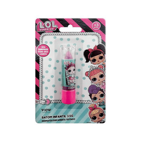 Imagem do produto Batom Infantil Lol Surprise! Cores E Personagens Sortidos 3,5G