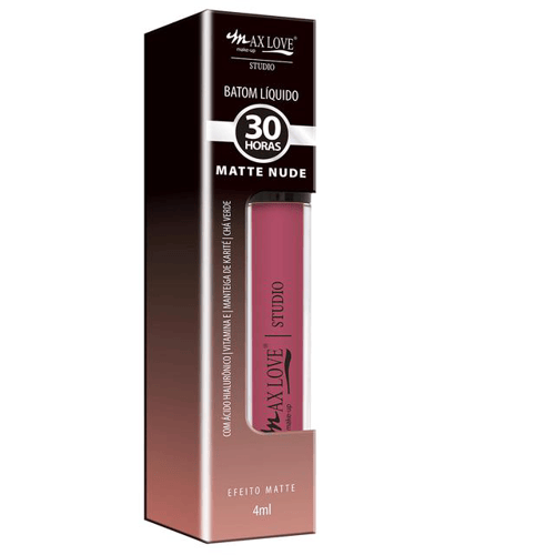 Imagem do produto Batom Líquido 30H Nude Max Love