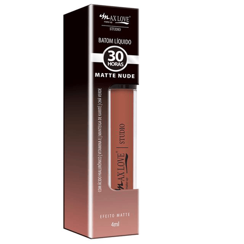 Imagem do produto Batom Líquido 30H Nude Max Love