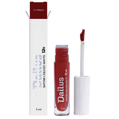 Imagem do produto Batom Líquido Dailus Matte 12H Ballet