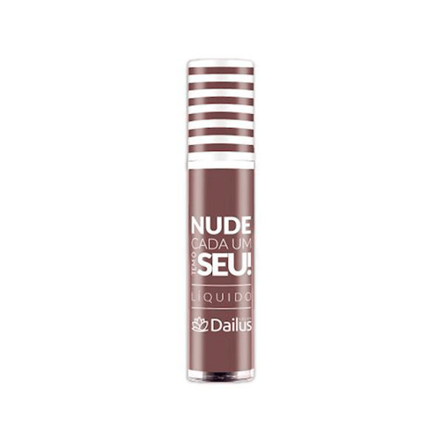Imagem do produto Batom Líquido Dailus Nude Cada Um Tem O Seu! Cor 16 Cinza Viniz