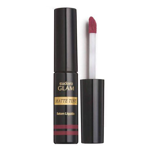 Imagem do produto Batom Líquido Eudora Glam Matte Tint Rosé Vintage 4G Panvel Farmácias