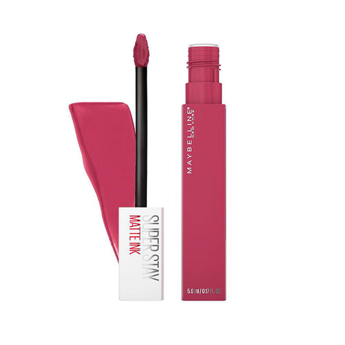 Batom Liquido Maybelline Matte Ink Pink Edition Savant 5Ml