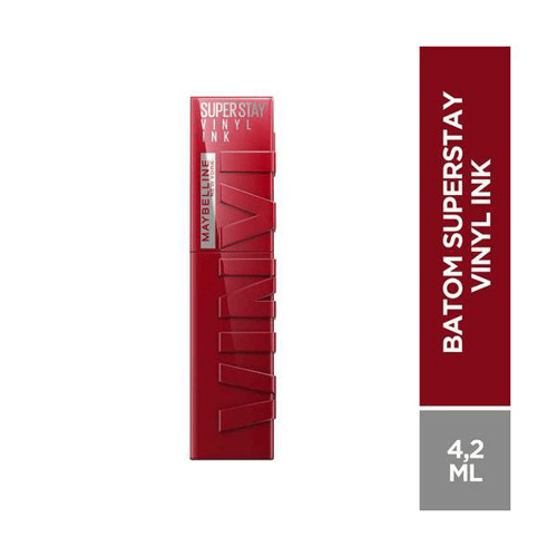 Imagem do produto Batom Líquido Maybelline Superstay Vinyl Ink 4,2Ml Lippy 4,2Ml