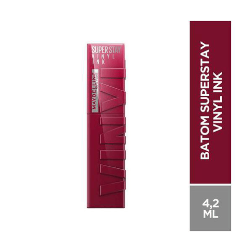 Imagem do produto Batom Líquido Maybelline Superstay Vinyl Ink 4,2Ml Unrivaled 4,2Ml