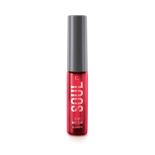 Imagem do produto Batom Líquido Soul Tint Mood Vermelho Happy Eudora