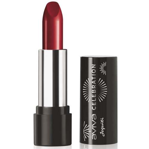 Imagem do produto Batom Matte Aviva Celebration Vermelho Fatal Jequiti 3 G