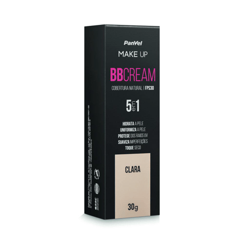 Imagem do produto Bb Cream Panvel Make Up 5 Em 1 Fps30 Claro 30Ml