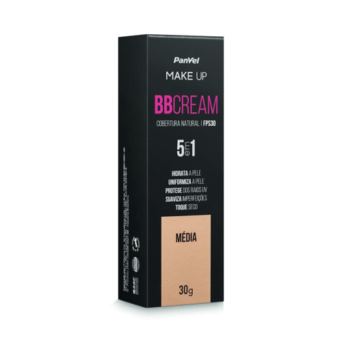 Imagem do produto Bb Cream Panvel Make Up 5 Em 1 Fps30 Media 30Ml