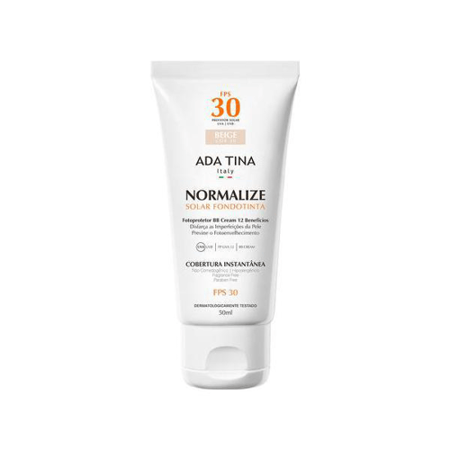 Imagem do produto Bb Cream Protetor Solar Ada Tina Normalize Ft 30 Beige Fps 50G