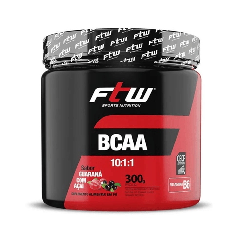 BCAA 300G SABOR GUARANÁ COM AÇAÍ - FTW