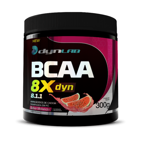 BCAA 8X DYN MELANCIA 300G