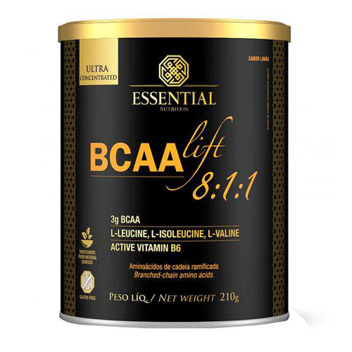 Bcaa Lift 8:1:1 Limão 210G Essential Nutrition