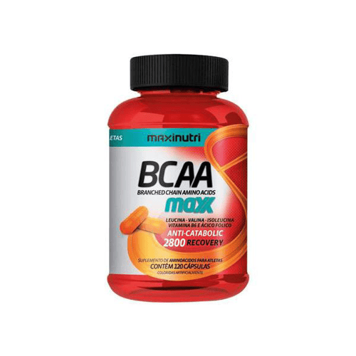 Bcaa Maxx Maxinutri 120 Cápsulas