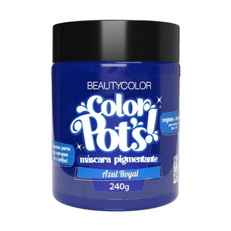 Imagem do produto Beautycolor Mascara Pigmentante Color Pot's Azul Royal 240G