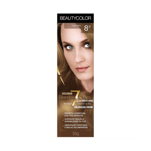 Imagem do produto Beautycolor Tinta Creme 8.0 Louro Claro