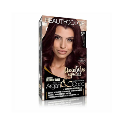 Imagem do produto Beautycolor Tinta Kit 6.36 Chocolate Mauve