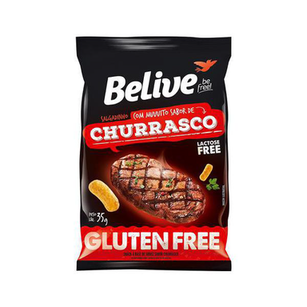 Imagem do produto Belive Salgadinho Sem Glúten, Churrasco 35G Belive
