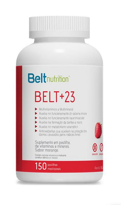 Imagem do produto Belt+23 Morango150 Pastilhas Mastigáveis Belt Nutrition