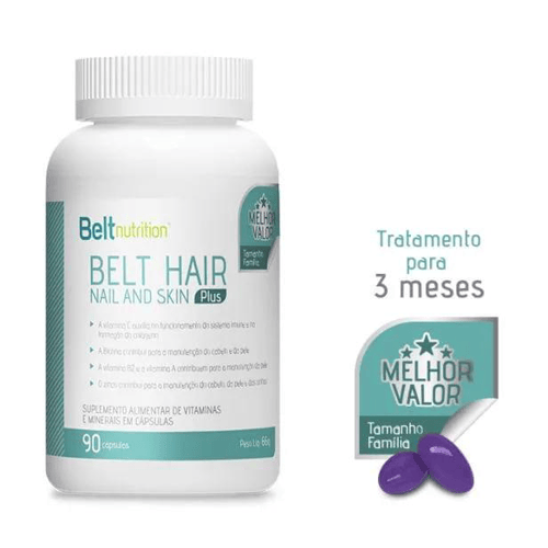 Imagem do produto Belt Hair Nail And Skin Tamanho Família3 Meses Tratamento