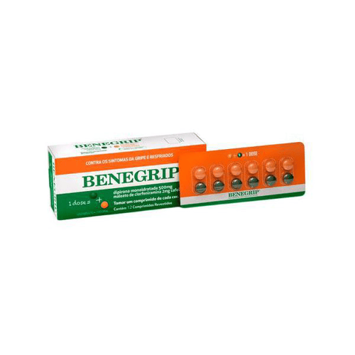 Benegrip 12 Comprimidos Hypermarcas